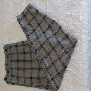 NWT Joe Fresh Grey Legging with Black Checkered Print 3X